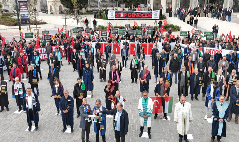 17 Kasım Filistin’e Destek Basın Açıklaması