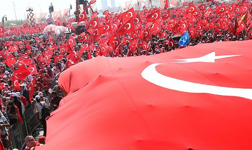 Teröre Karşı Milletçe Tek Yüreğiz!