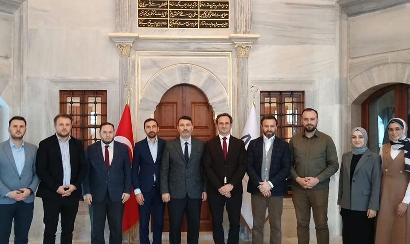 Balkan Araştırmaları Vakfı Başkanı Dr. Sevba Abdula Genel Merkezimizi Ziyaret Etti