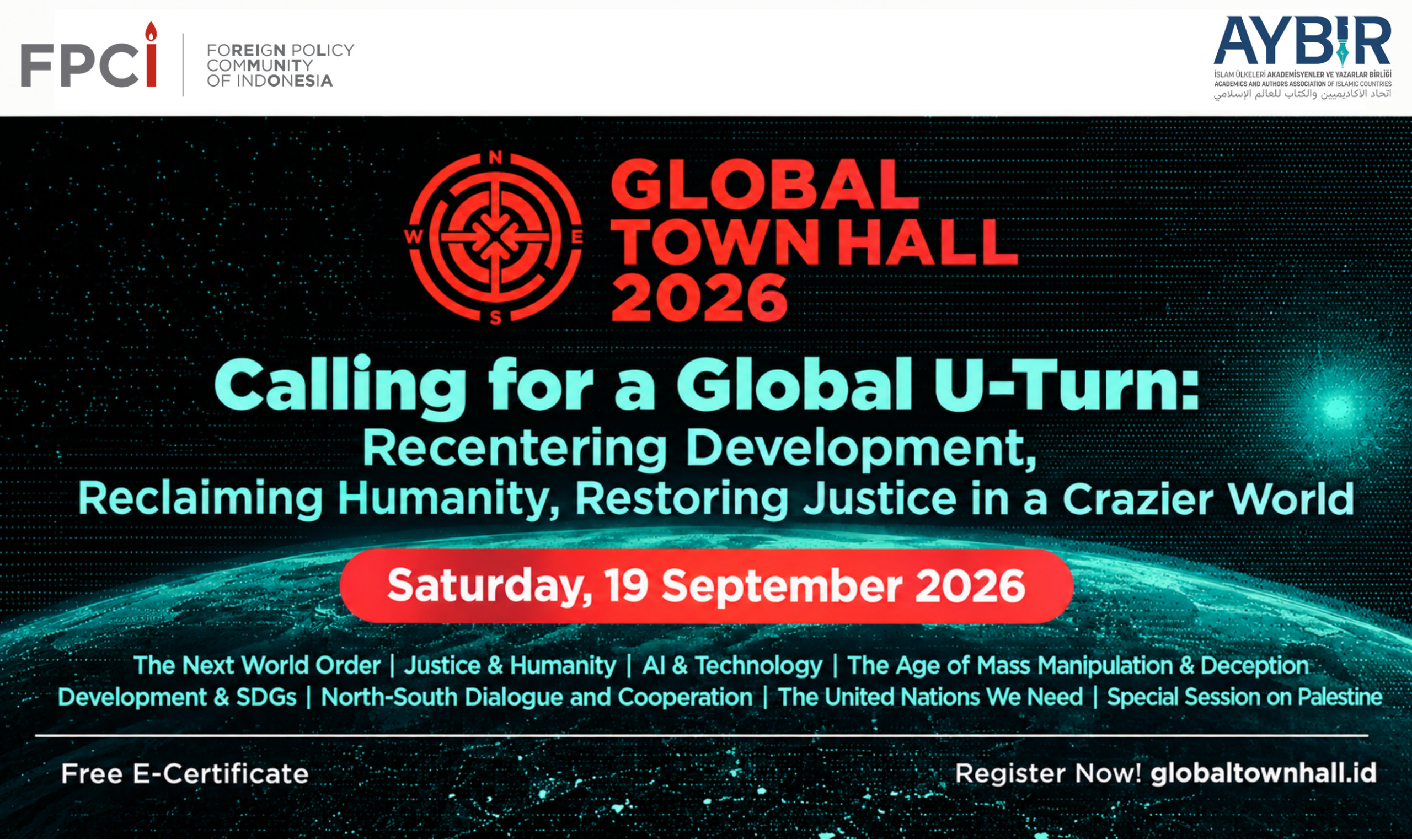 AYBİR, Dünyanın Önde Gelen Küresel Diyalog Platformlarından Global Town Hall 2026’ya Katılıyor